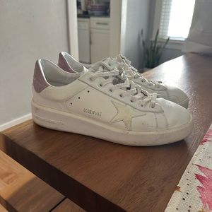 Golden Goose Pink Heel Sneaker